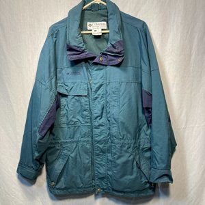 COLUMBIA WATERPROOF PARKA MENS SIZE LARGE